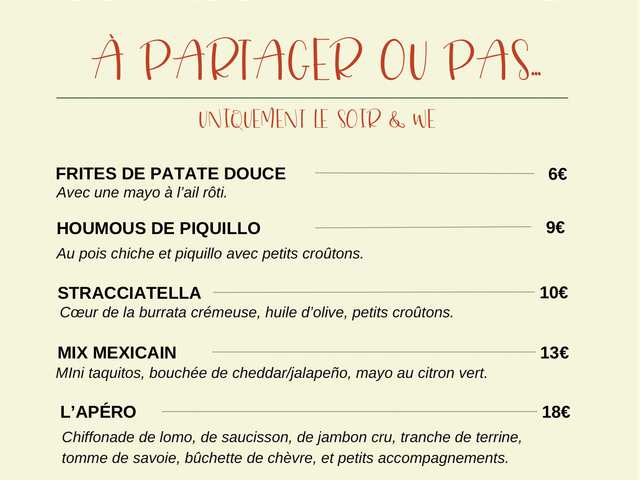 Ô bon moment CARTE DE JUIN